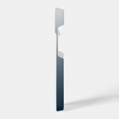 青グラデーション iPhoneケース (左側面)