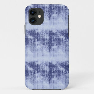 青グランジ星 iPhone 11 ケース