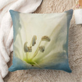 青コンテンポラリー色 クッション (ブランケット)