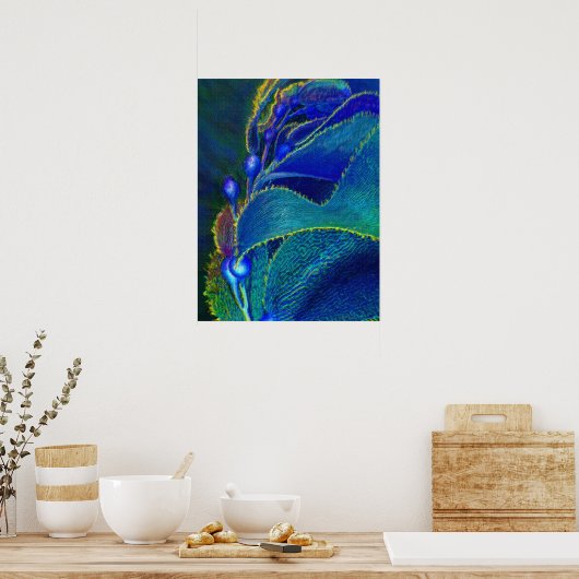 青コンブ ポスター (キッチン)