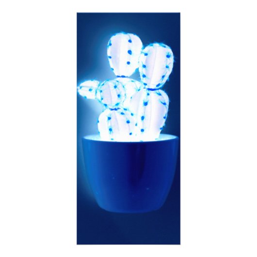 青サボテン ラックカード (裏面)