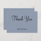 青サンキューカード (正面/裏面)