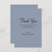 青サンキューカード サンキューカード (正面/裏面)