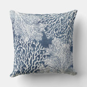 青サンゴ枕 | 沿岸スタイル クッション (裏面)