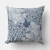 青サンゴ枕 | 沿岸スタイル クッション (正面)