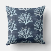 青サンゴ枕 | 沿岸装飾用クッション クッション (裏面)