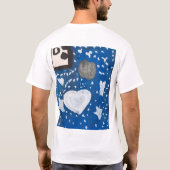 青シャツ Tシャツ (裏面)