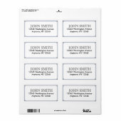 青シンプルの出荷ラ縁どベル ラベル (フルシート)