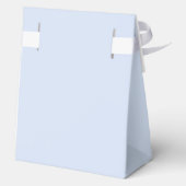 青シンプルミニマル気球ベイビーシャワー フェイバーボックス (裏面)