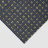 青シームレスギフトボックスパターンティッシュペーパー 薄葉紙 (詳細)