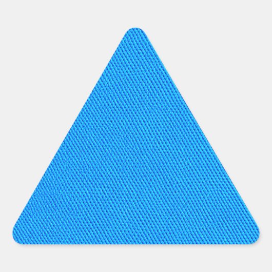 青シール 三角形シール (正面)