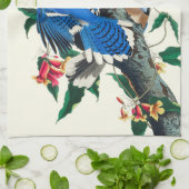 青ジェイズ キッチンタオル (折り畳み)