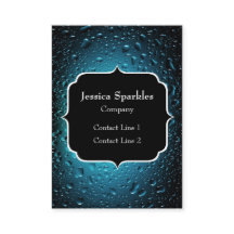 青スタイリッシュカッコいい水がモノグラムで滴る