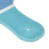 青ストライプの カッティングボード (角)