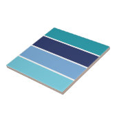 青ストライプの タイル (側面)