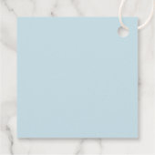 青ストライプエレガント洗礼 フェイバータグ (裏面)