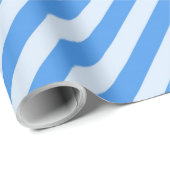 青ストライプ色のパターン線 ラッピングペーパー (ロールコーナー)