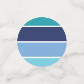 青ストライプ色 コンフェッティ (スモール正面)