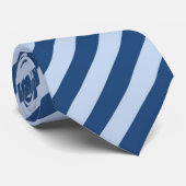 青ストライプ色 ネクタイ (ロール)