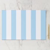 青ストライプ色、白ストライプ色、パタストライプのーン ペーパーパッド (インサイチュ)