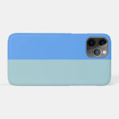 青ストライプ色 Case-Mate iPhoneケース (裏面(横))
