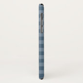 青ストライプ色 Case-Mate iPhoneケース (裏面/左)
