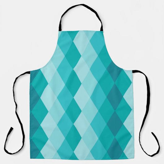 青セラミック エプロン (正面)