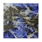 青ソダライト タイル (正面)