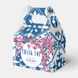 青タイル サントリーニ マンマ・ミア ありがとうパーティー フェイバーボックス