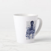 青タコ カフェラテマグ (右アングル)