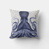 青タコ クッション (正面)