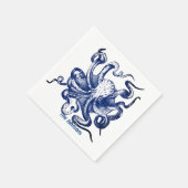 青タコ スタンダードカクテルナプキン (角)