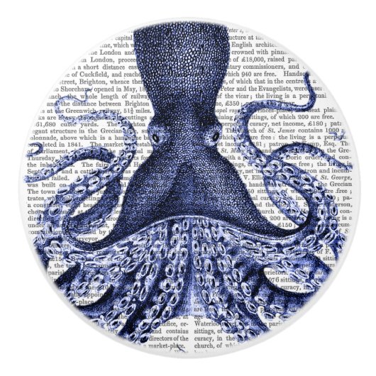 青タコ セラミックノブ (正面)