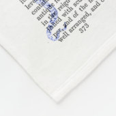 青タコ フリースブランケット (角)