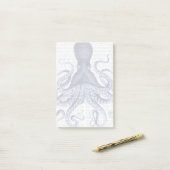 青タコ ポストイット (デスク上)