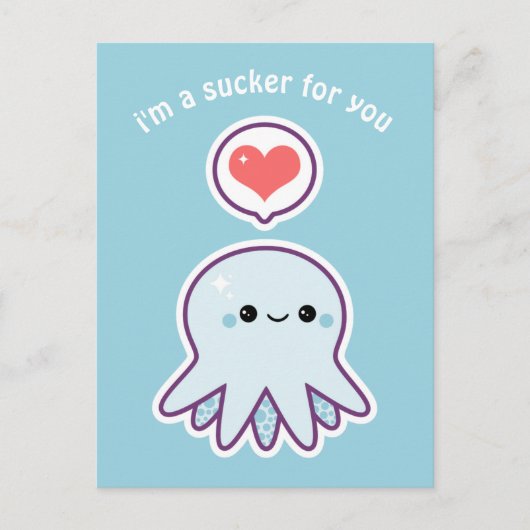 青タコ ポストカード (正面)