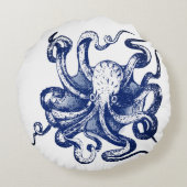 青タコ ラウンドクッション (裏面)