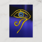 青タリスマン黒黄 名刺 (裏面)