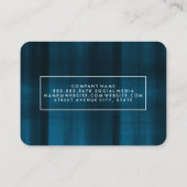 青テクスモダンチャ 名刺 (裏面)