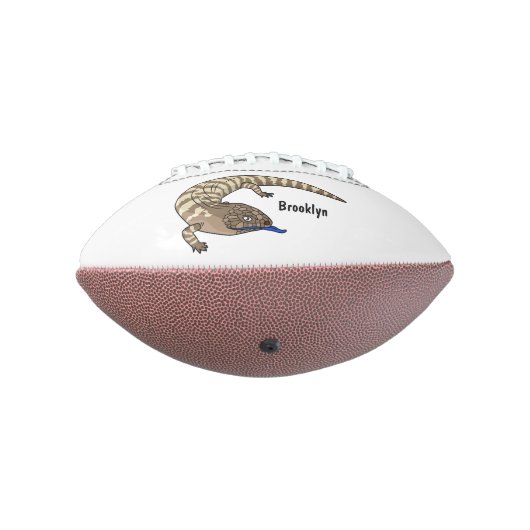 青トカゲ爬虫類漫画 アメリカンフットボール (回転270)