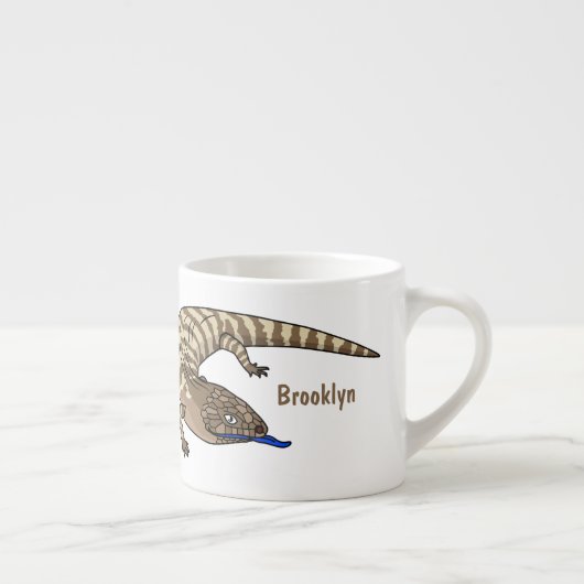 青トカゲ爬虫類漫画 エスプレッソカップ (右)