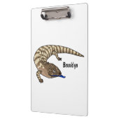 青トカゲ爬虫類漫画 クリップボード (左)