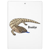 青トカゲ爬虫類漫画 クリップボード (裏面)