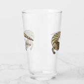 青トカゲ爬虫類漫画 タンブラーグラス (左)