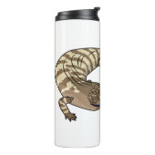 青トカゲ爬虫類漫画 タンブラー (回転左)