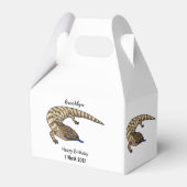 青トカゲ爬虫類漫画 フェイバーボックス (裏面サイド)