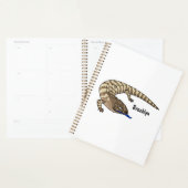 青トカゲ爬虫類漫画 プランナー手帳 (ディスプレー)