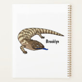 青トカゲ爬虫類漫画 プランナー手帳 (裏面)