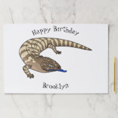 青トカゲ爬虫類漫画 ペーパーパッド (インサイチュ)