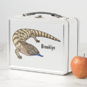 青トカゲ爬虫類漫画 メタルランチボックス (インサイチュ)